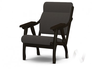 Кресло Вега-10 (венге лак/ULTRA GRAFIT) в Покровске - pokrovsk.mebel54.com | фото